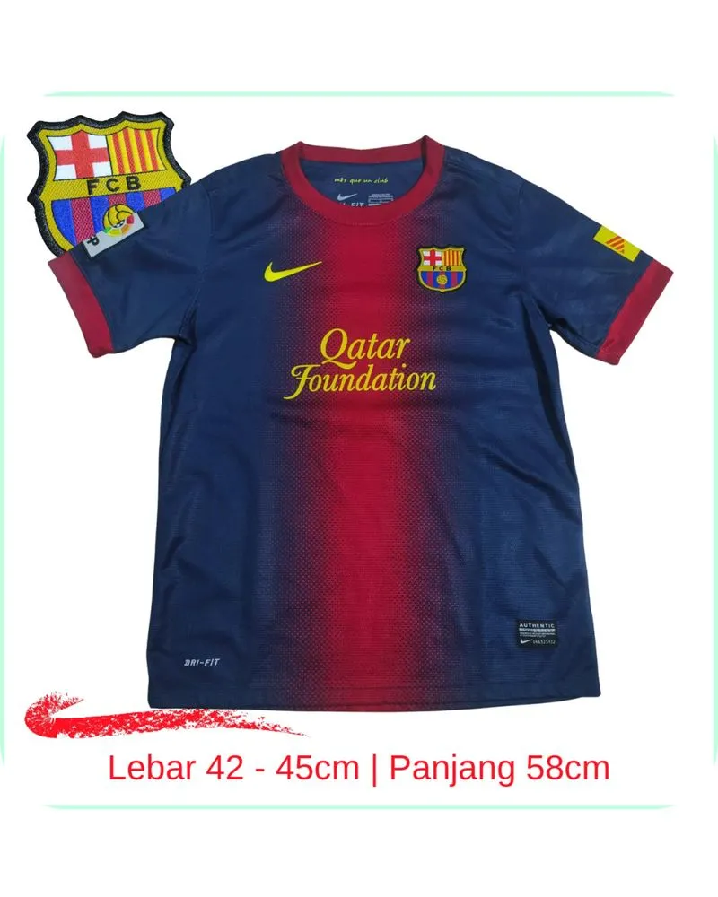 Kaos Jersey Remaja | Barcelona Home | Football Club photo 1
