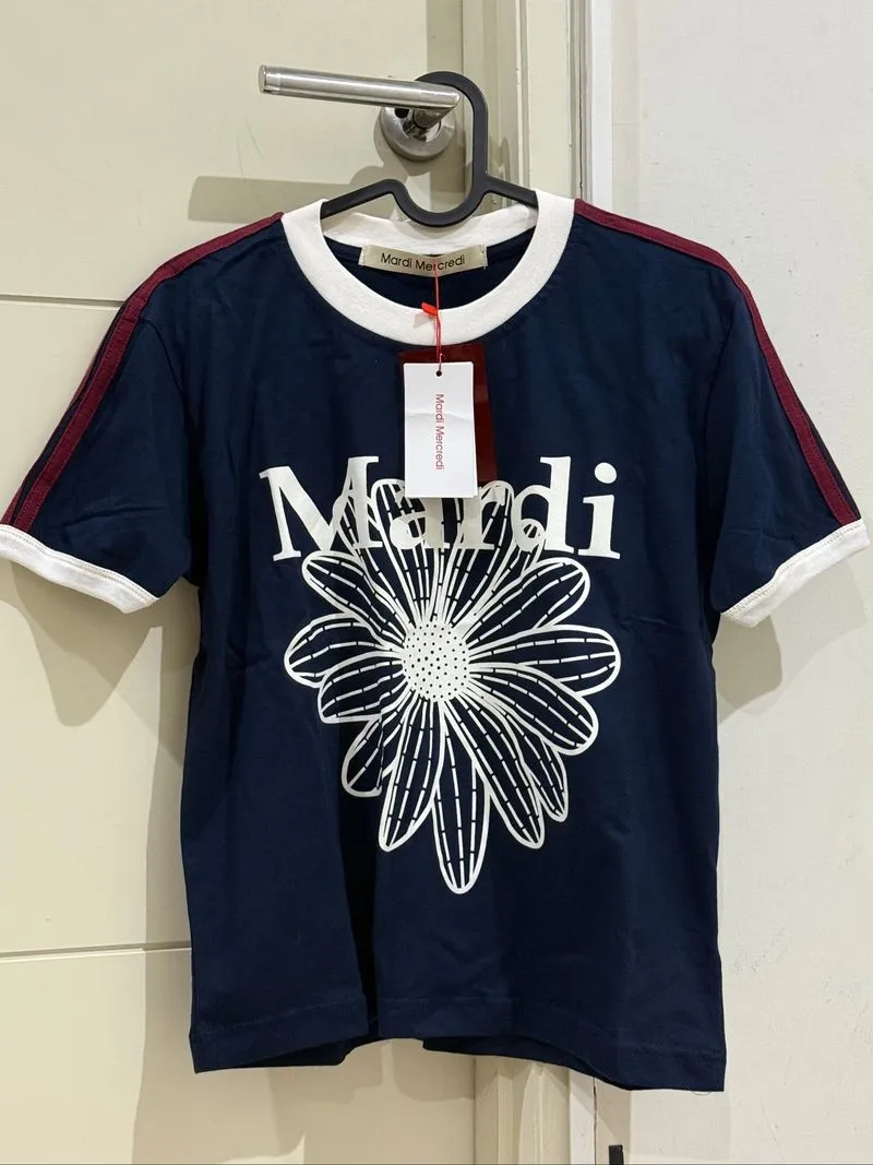 Kaos MARDI Flower Navy stripe red (model baru) CHN photo 1