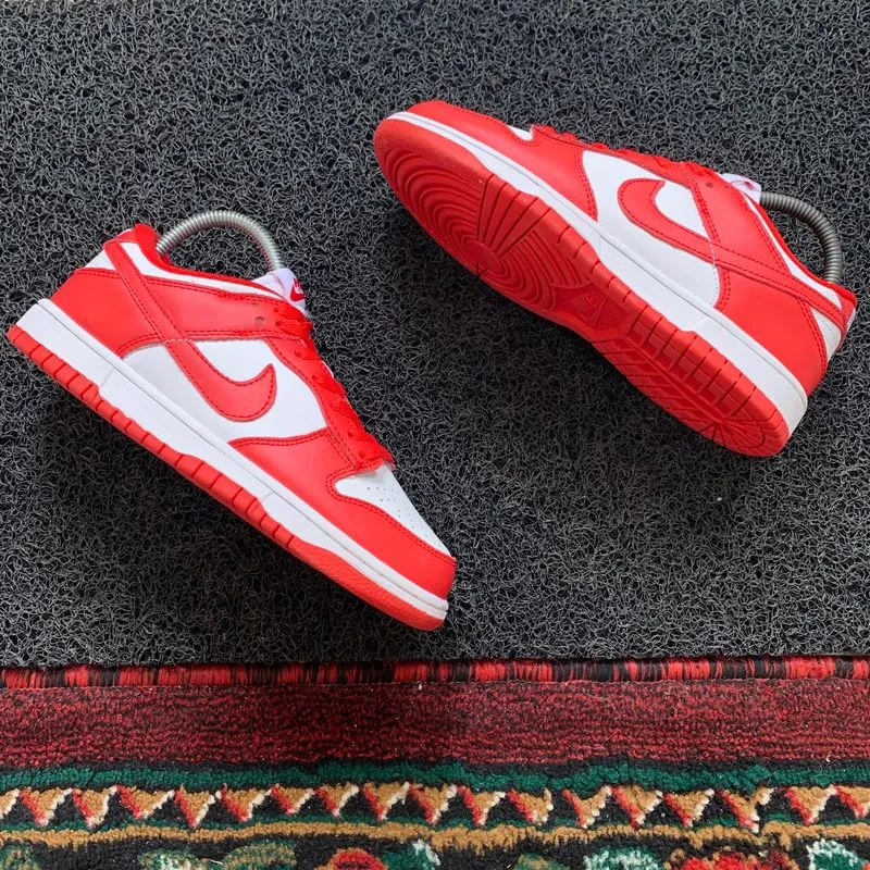 Nike Sportswear Sneakers Pria white red photo 1