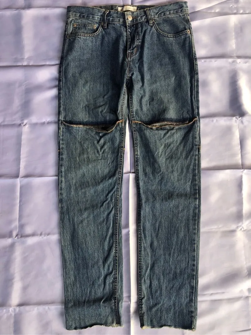 Thisisneverrhat Jeans Open Knee Ripped Jeans photo 1