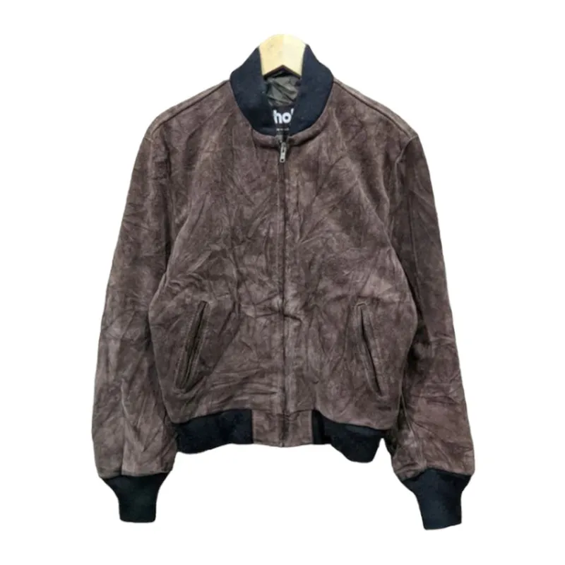 チ*ワ様 vtg schott suede leather bomber jac チ*ワ様 vtg schott suede leather bomber jac Schott Nyc suede
