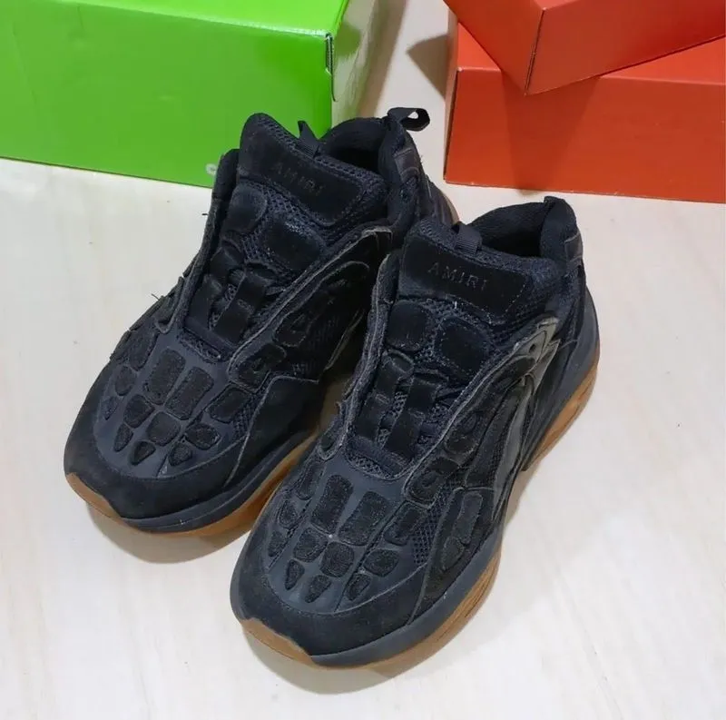 Amiri Bone Runner Black Sneakers Original  photo 1