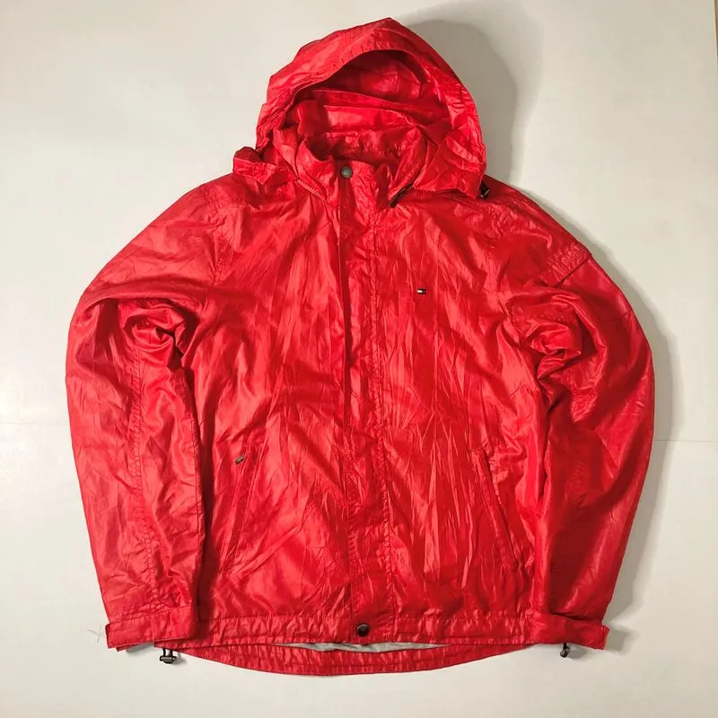 Tommy Hilfiger Luxury Biker Windbreaker Pria red photo 1