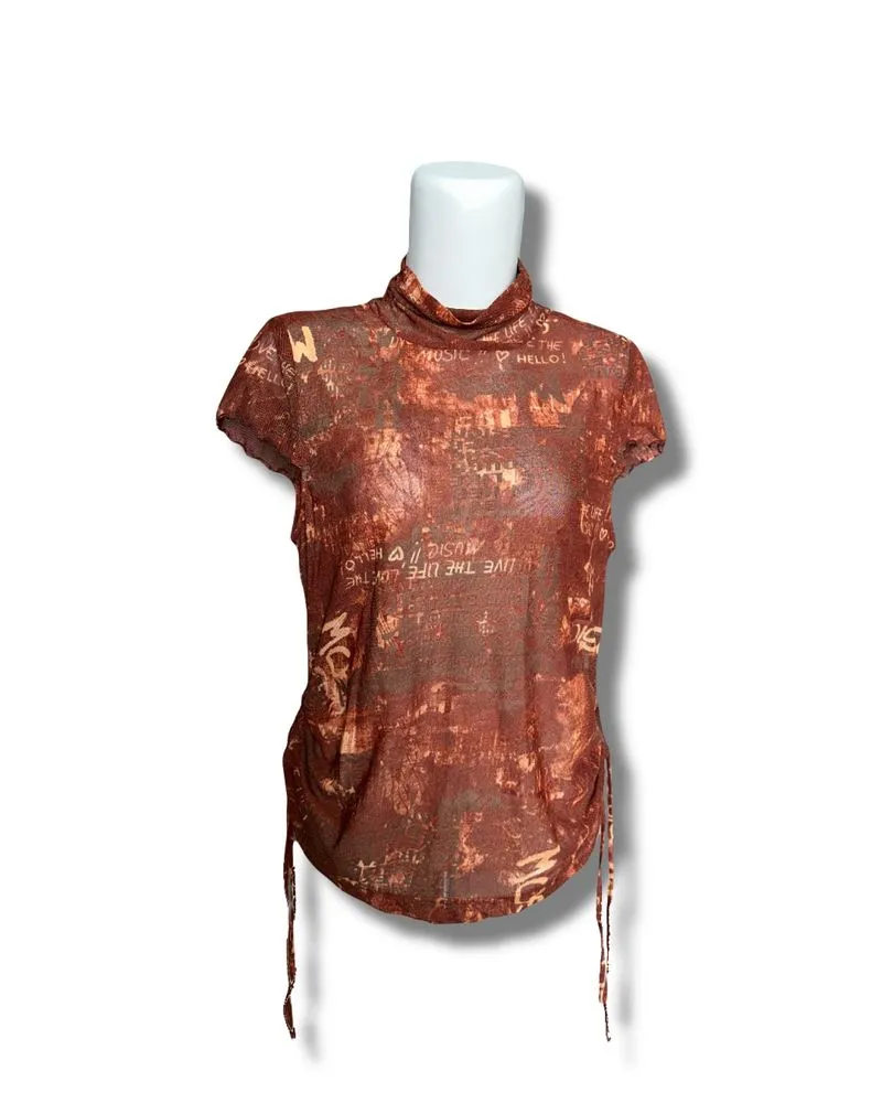 VTG BRICK MESH TOP photo 1