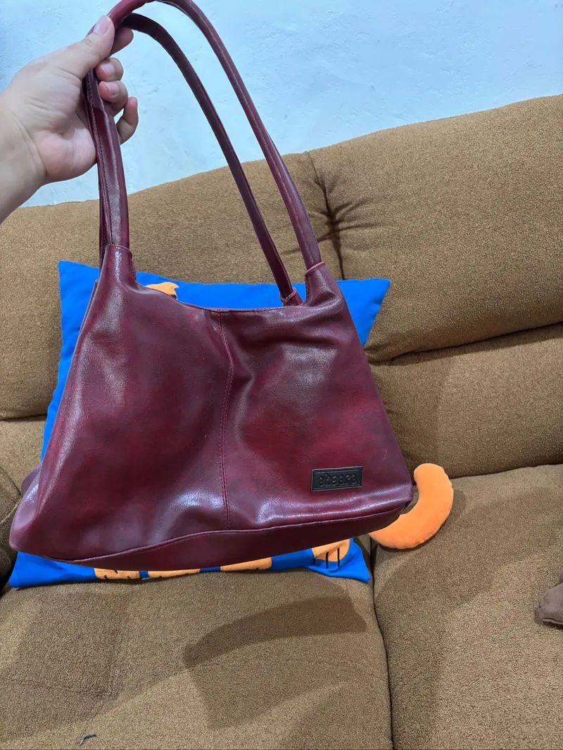 tas merah maroon ngantor kuliah photo 1