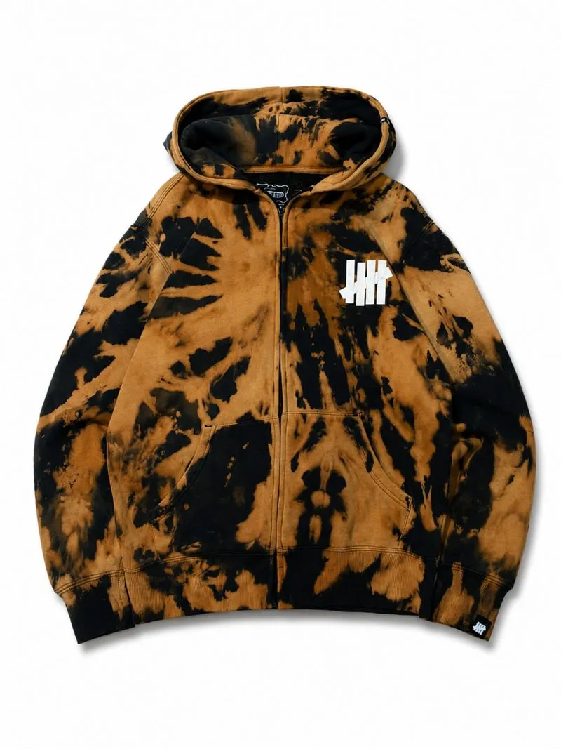 Zipper Hoodie Undefeated tyedye photo 1