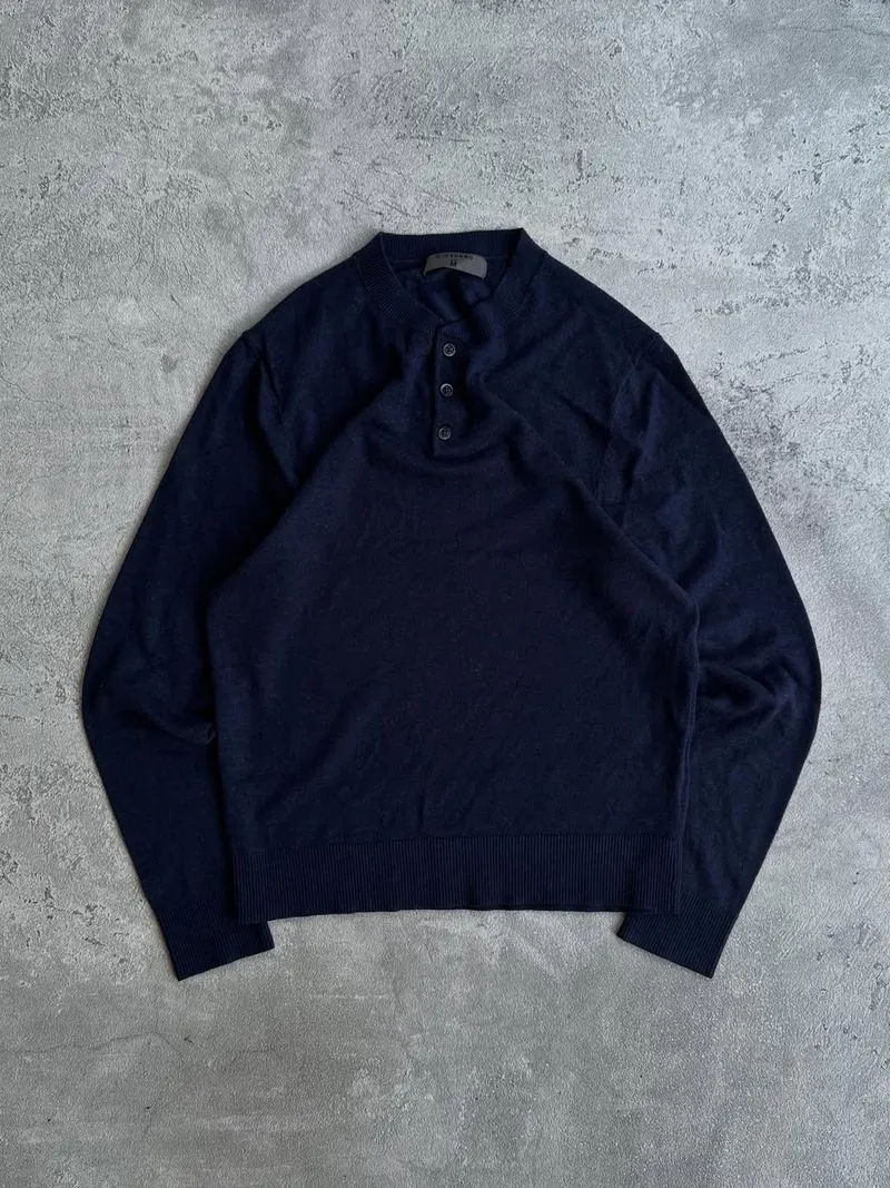 Giordano knitwear basic hanley shirt button sweater photo 1