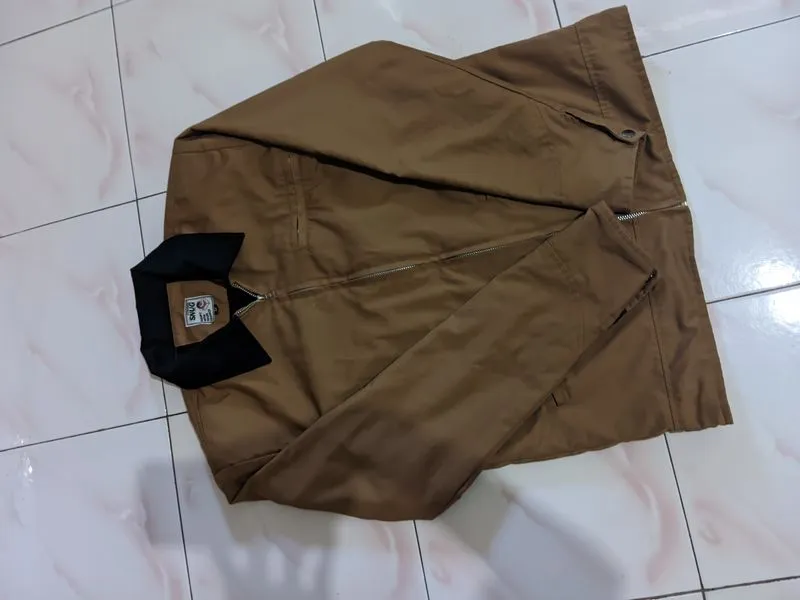 Casual Harrington jacket Pria brown photo 1