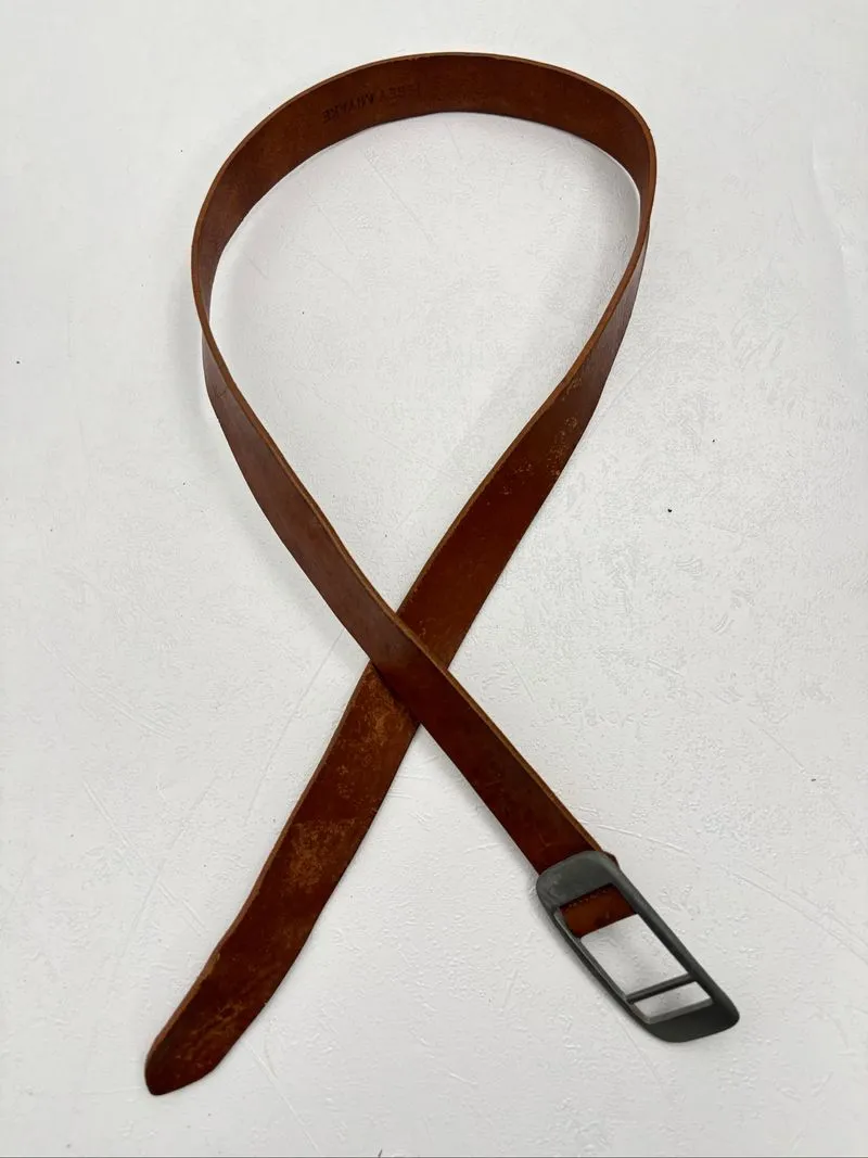 Issey miyake cocolate belt photo 1