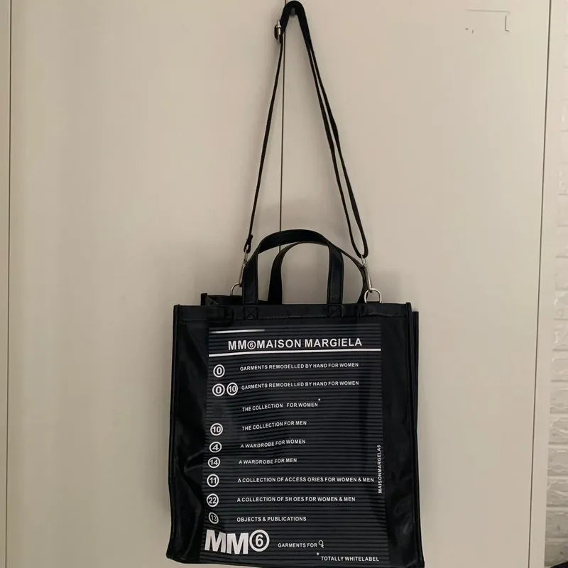 MM6 Maison Margiela Logo Print Totebag photo 1