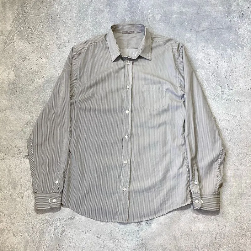 Bottega Veneta pinstriped button-down shirt  photo 1