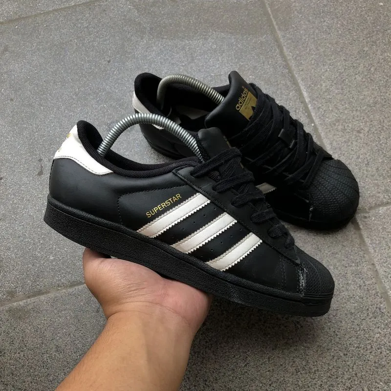 Adidas Casual Sneakers Wanita white black photo 1