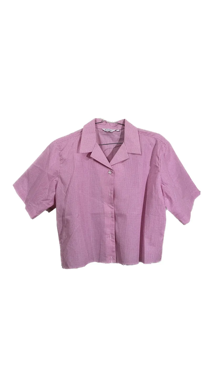 Lolita Coquette Crop top Wanita pink photo 1