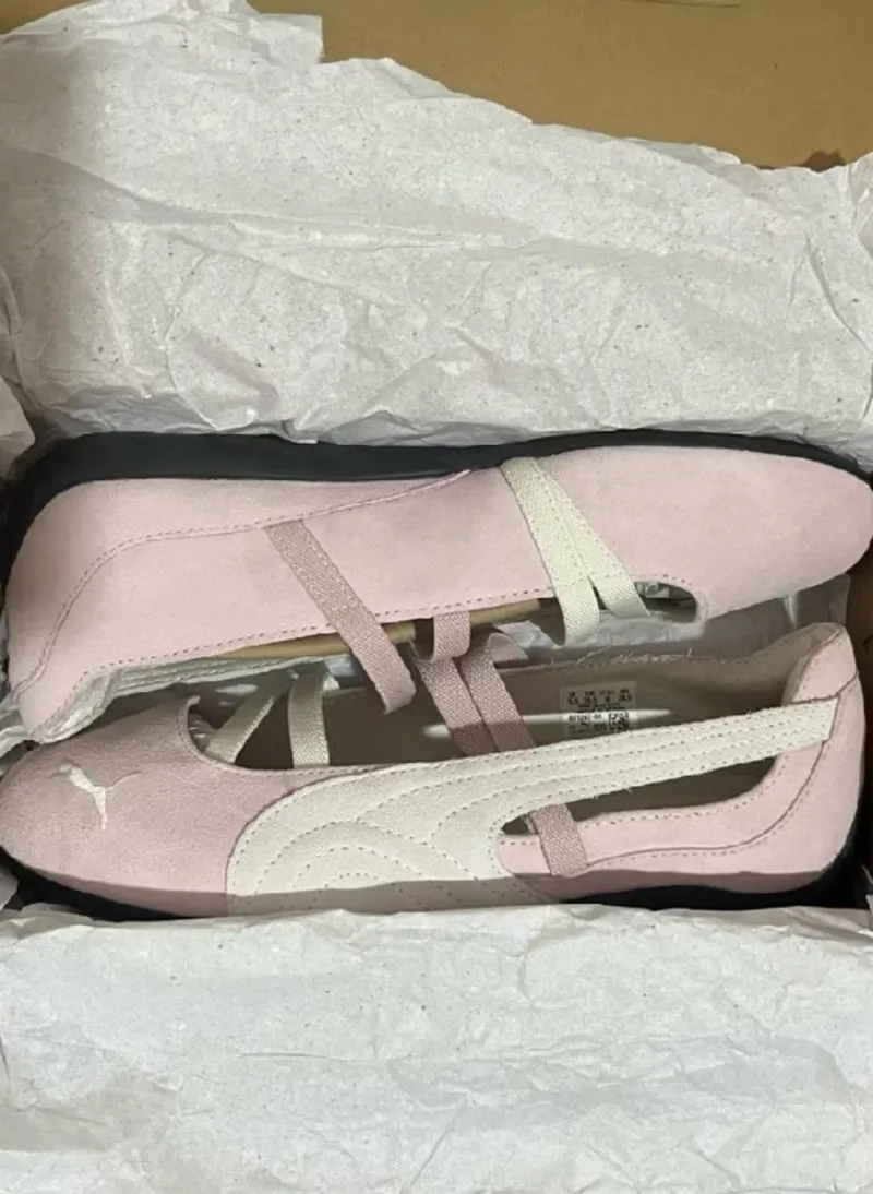 (NEW)preloved puma speedcat ballet pink original puma photo 1
