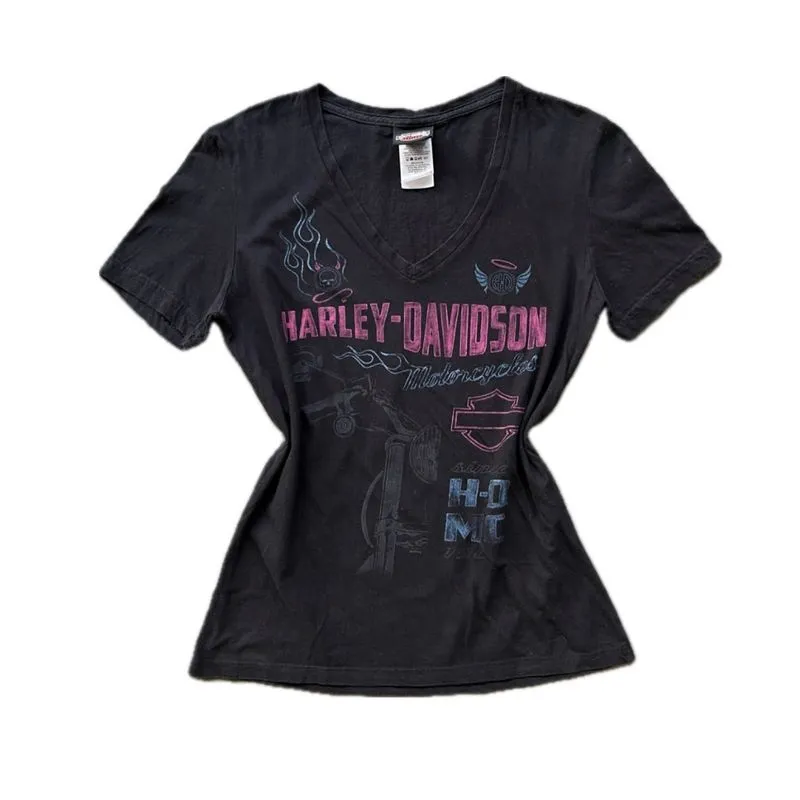 Harley Davidson V-Neck Tee photo 1