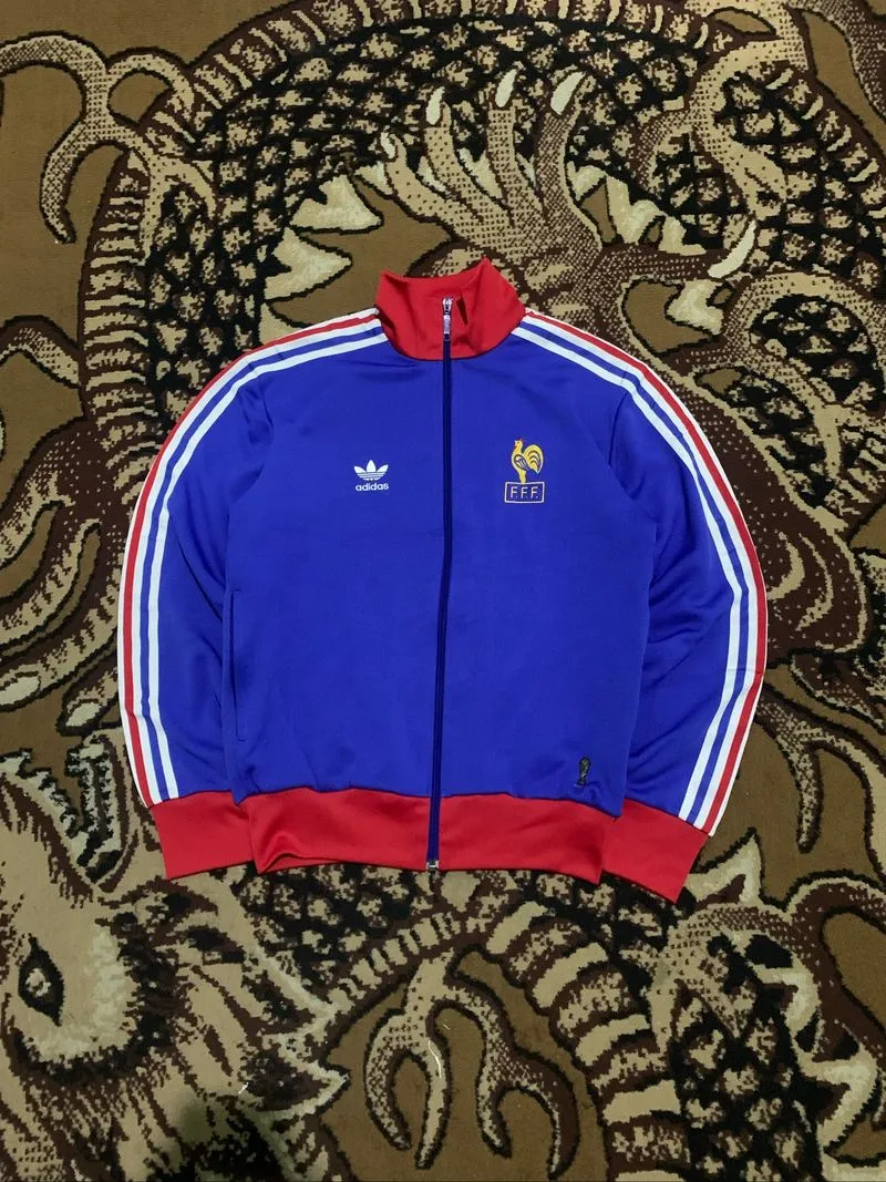 Vintage Tracktop Adidas France Fifa Word Cup photo 1