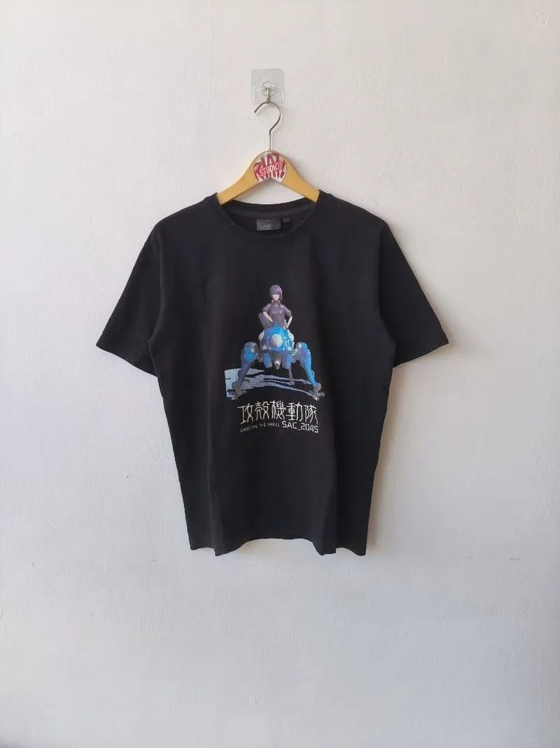 Japanese brand Streetwear Casual T-shirt Pria black photo 1