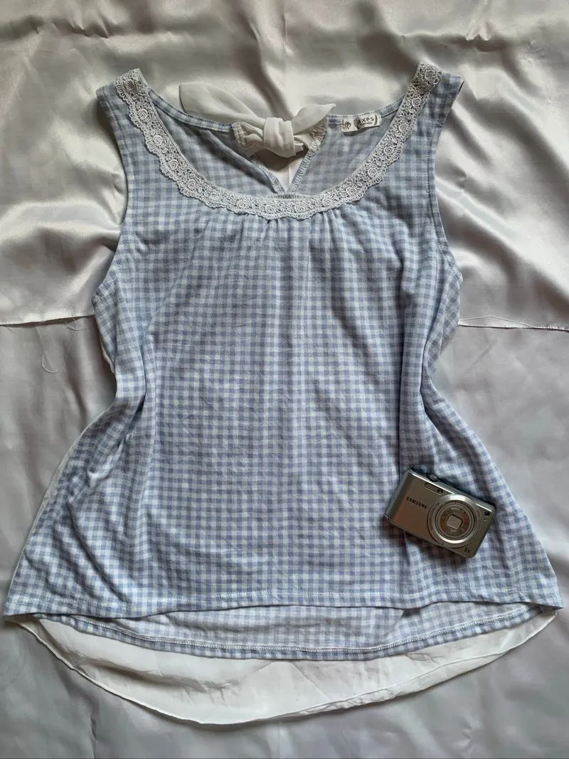 lolita cute blue tanktop by axes femme photo 1