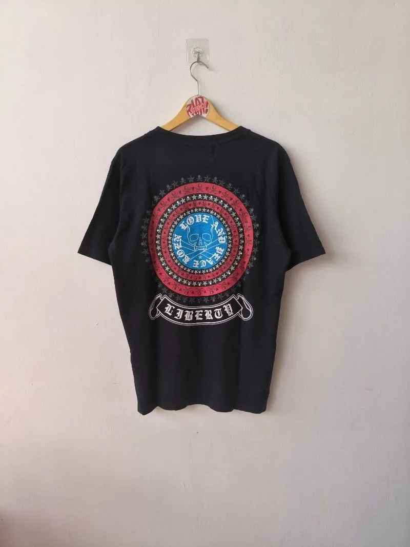 Japanese brand Streetwear T-shirt Pria black photo 1
