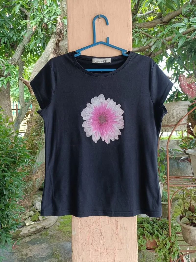 Anne Klein Flower T-shirt Women's photo 1