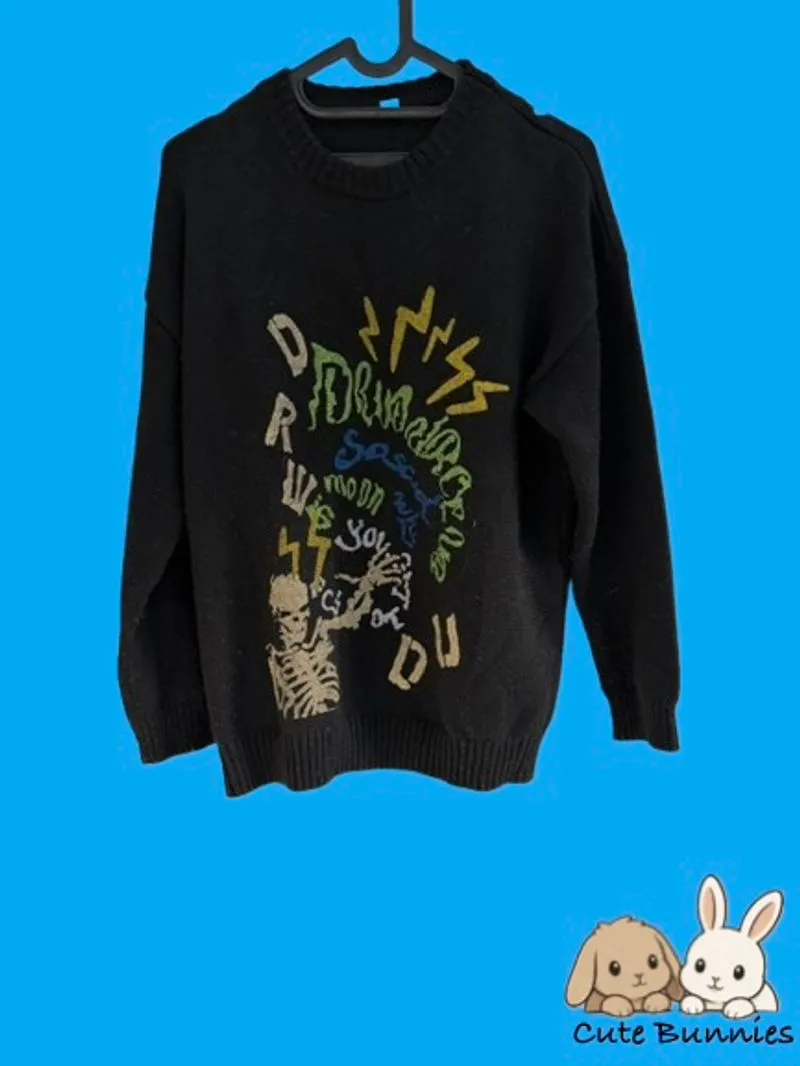 Sweater Pria hitam Size XL photo 1
