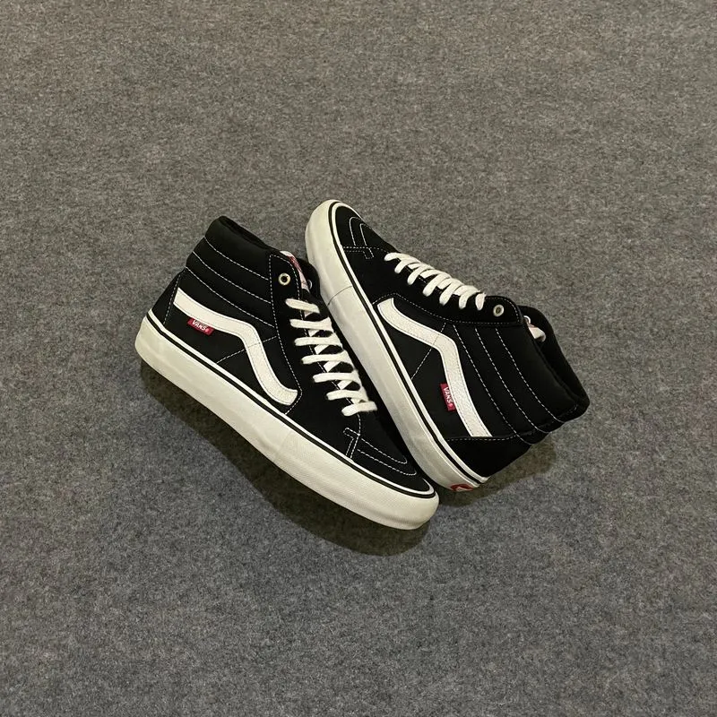 VANS SK8 HIGH PRO BLACK WHITE photo 1