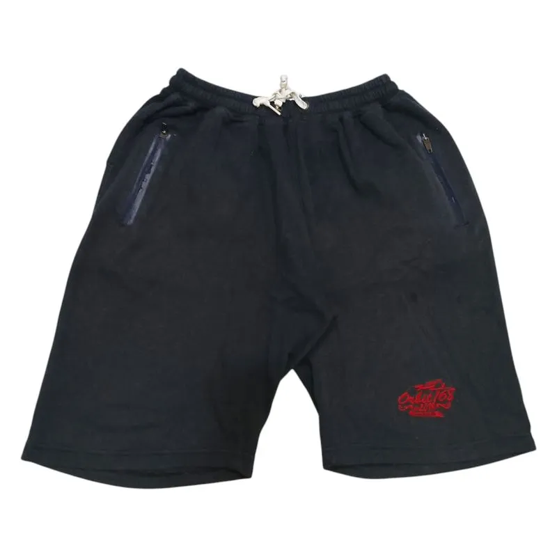 Uniqlo Sportswear Casual Short Pria burgundy black photo 1