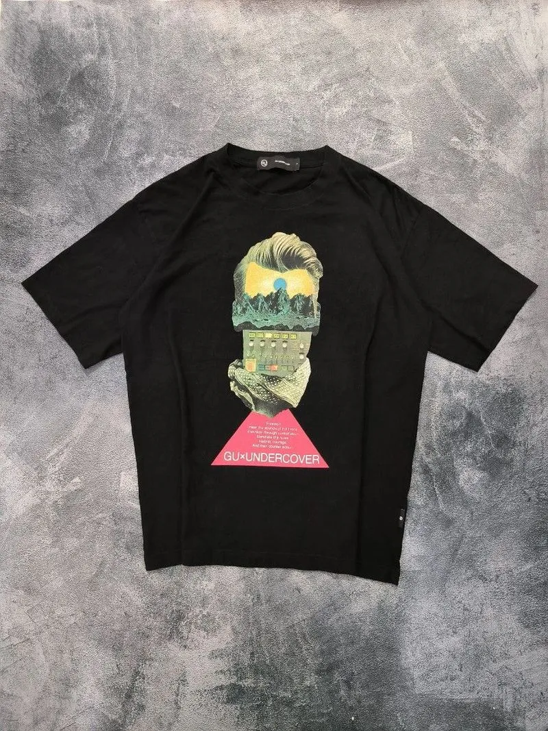 Undercover Streetwear T-shirt Pria black photo 1