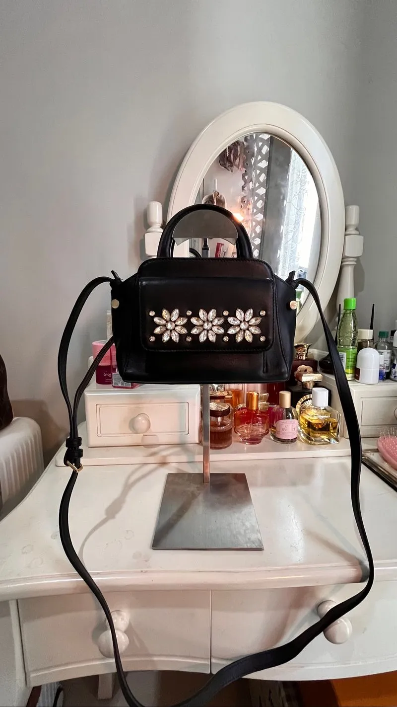 Crystal Mini Top Handle Bag photo 1