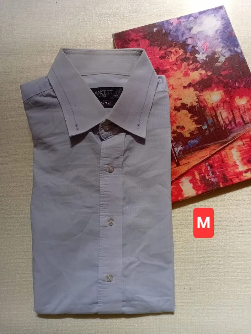 KEMEJA FORMAL KEMEJA KERJA KEMEJA SALUR  photo 1