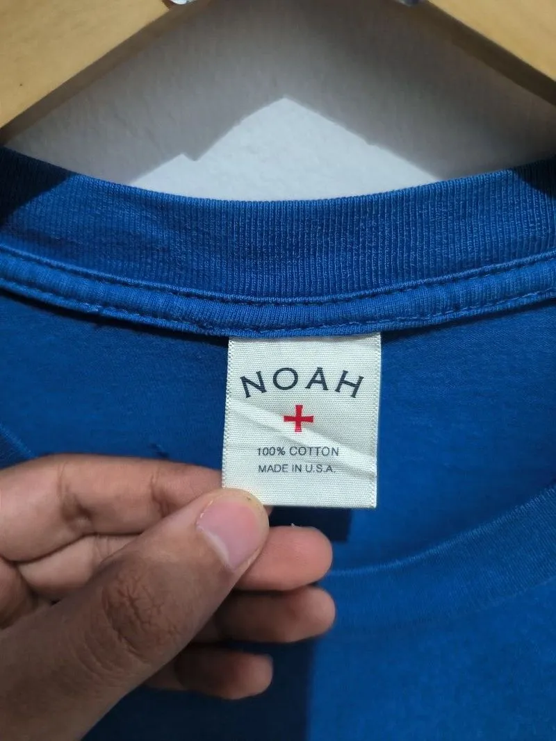 Noah Streetwear Skater T-shirt Pria blue