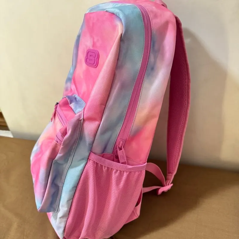 Skechers Casual Backpack Wanita pink blue photo 1