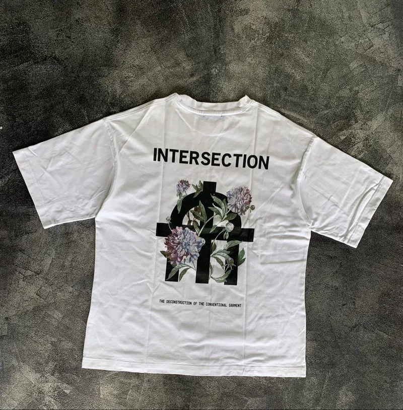 Intersection Oversized Backhit Logo Tee photo 1