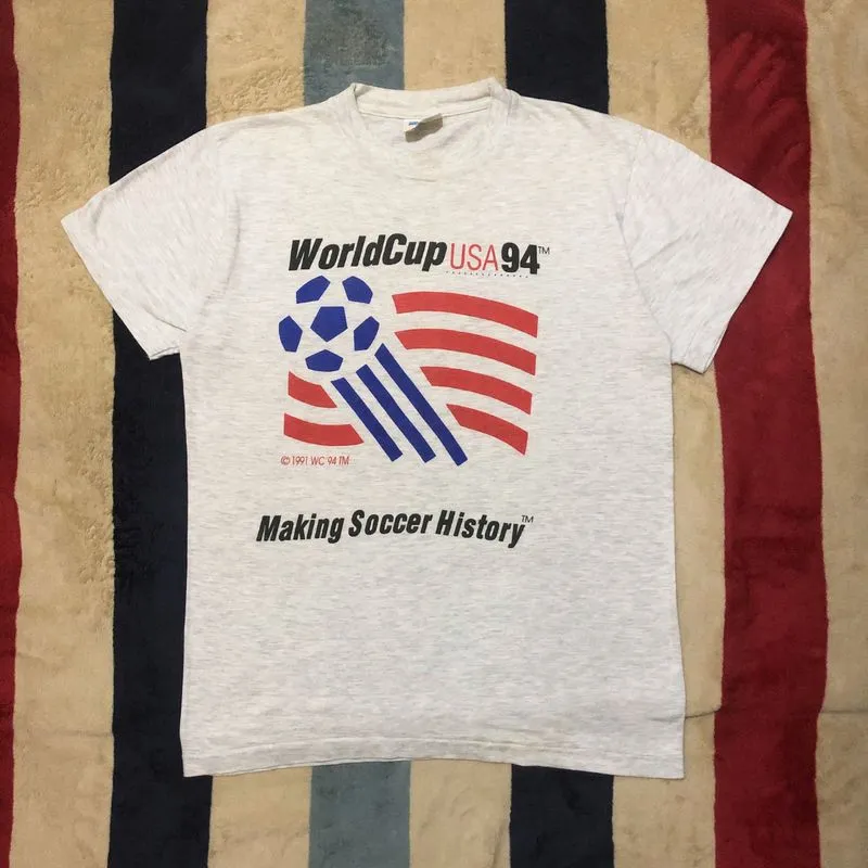 Vintage 1994 Fifa World Cup Single Stitch T-Shirt photo 1