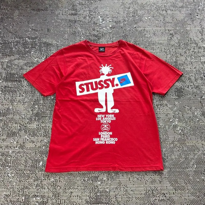 VINTAGE T-SHRIT STUSSY COLLAB, size L photo 1