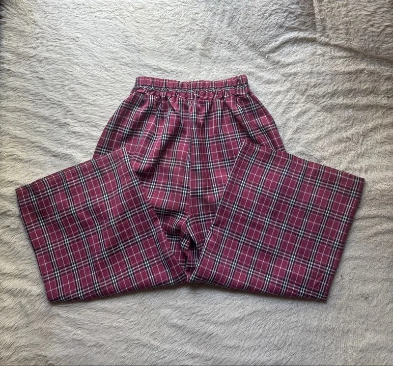 tartan pants photo 1