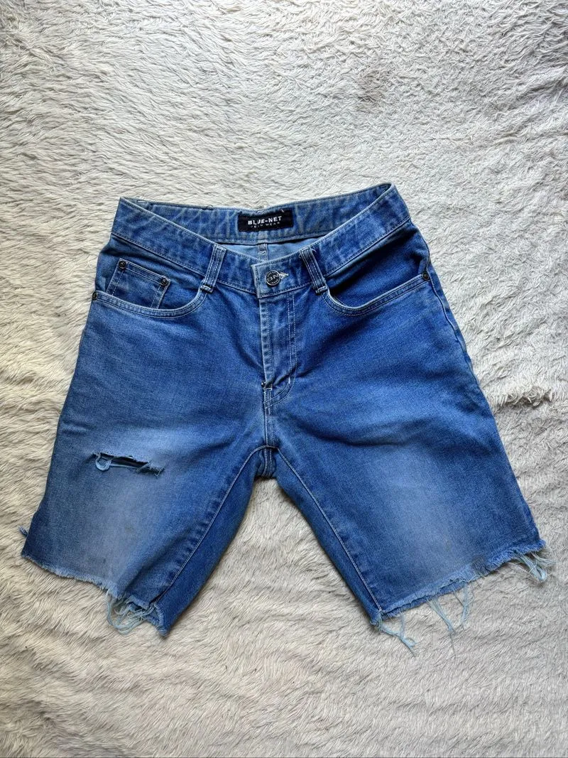 short jeans blue photo 1