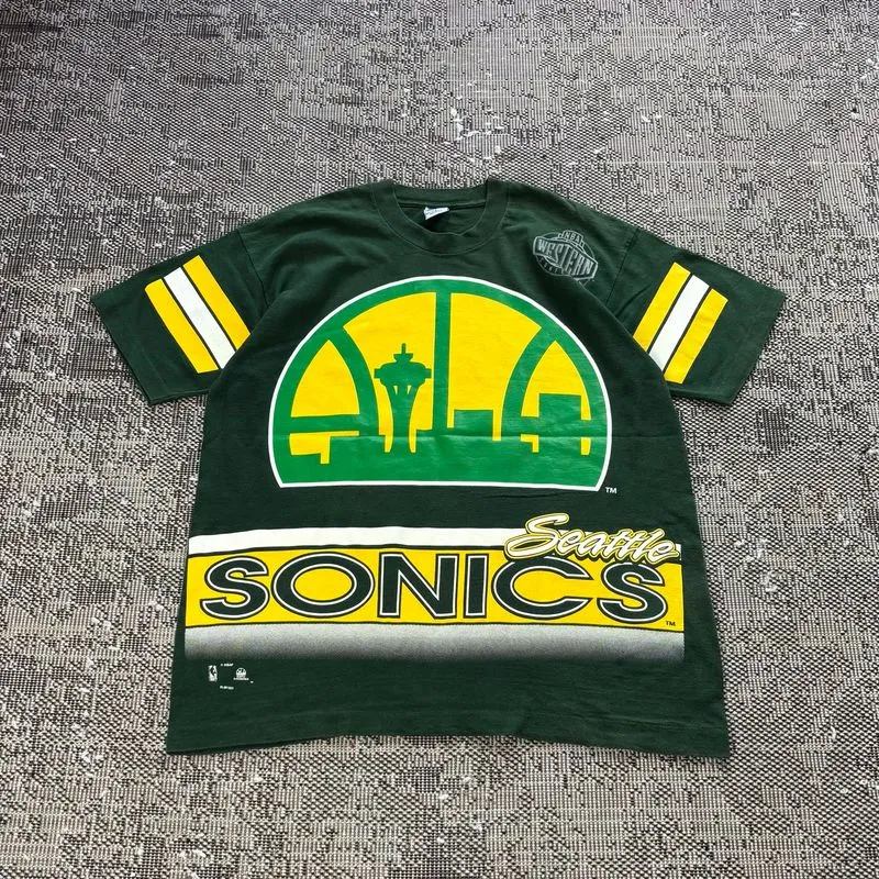 VINTAGE T-SHIRT SALEM SUPER SONICS, size L photo 1