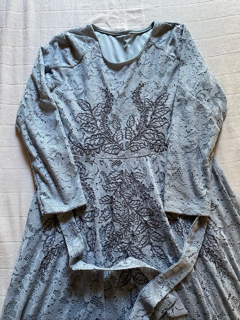 Dress kebaya blue photo 1