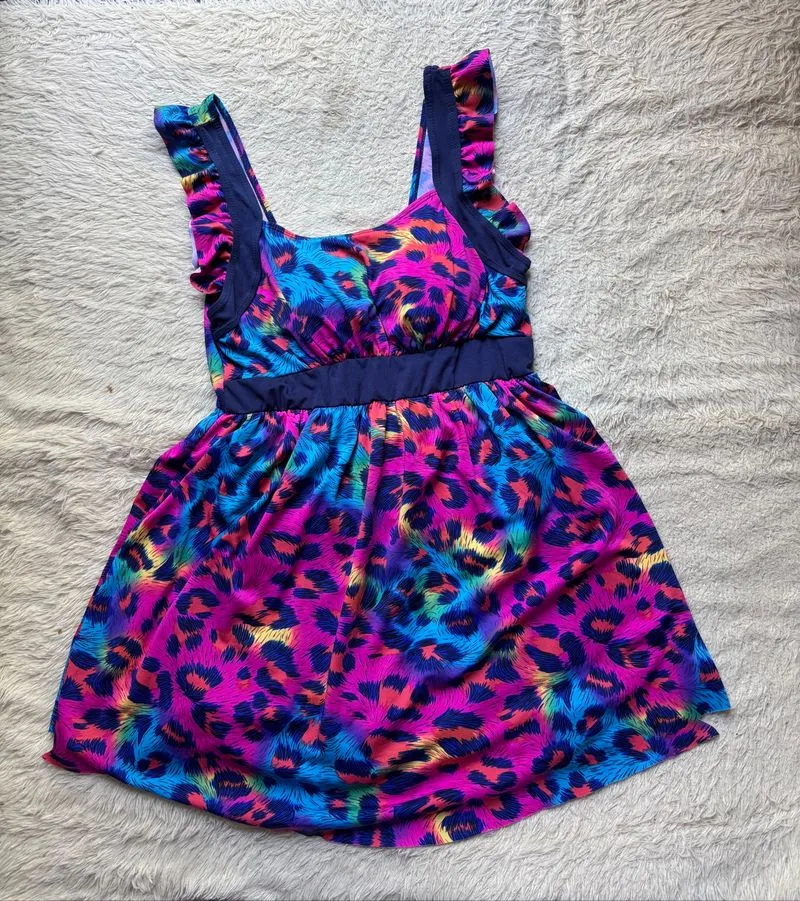 swimsuit leopard colorfulll photo 1
