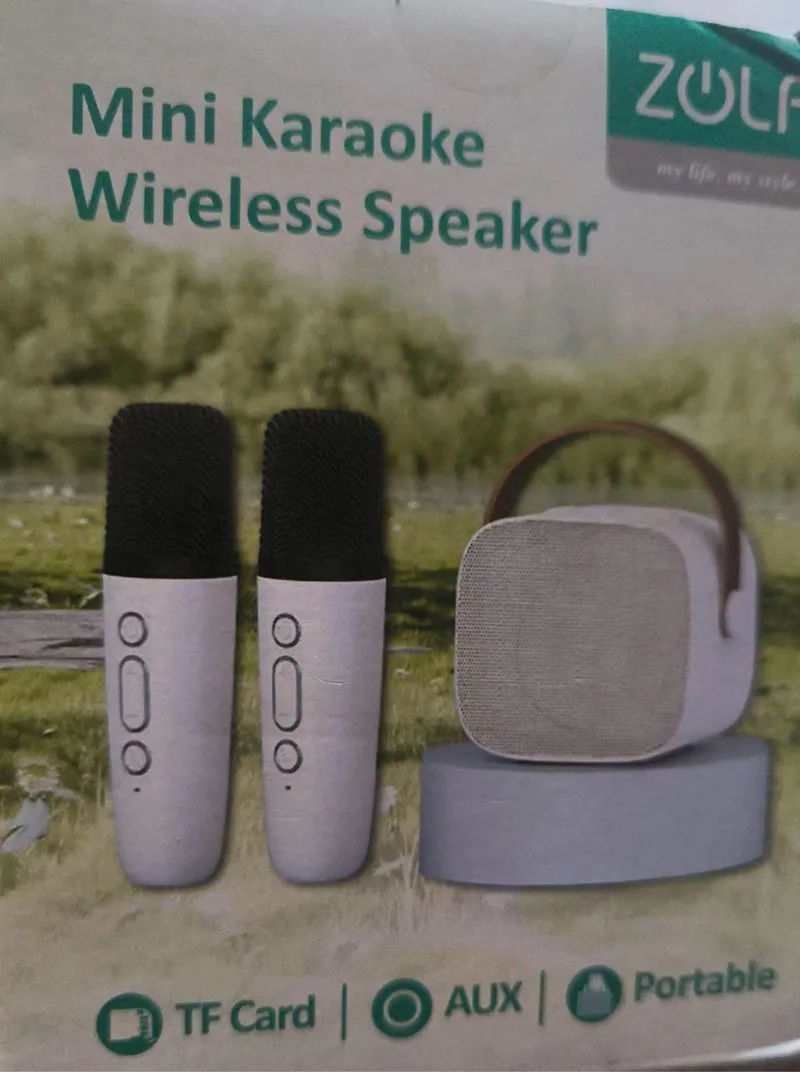 Zola mini karoke wireless speaker  photo 1