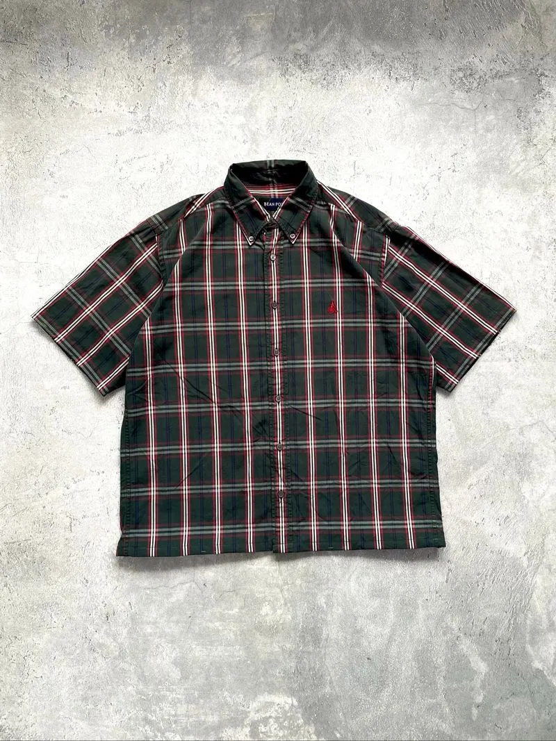 BOXY PLAID SHIRT BY BEANPOLE photo 1