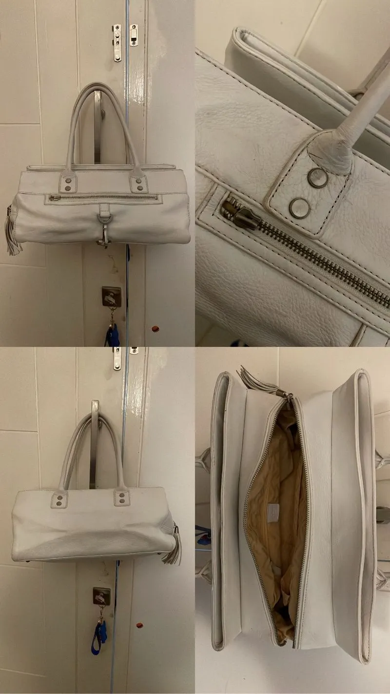 Shoulder bag leather vintage photo 1