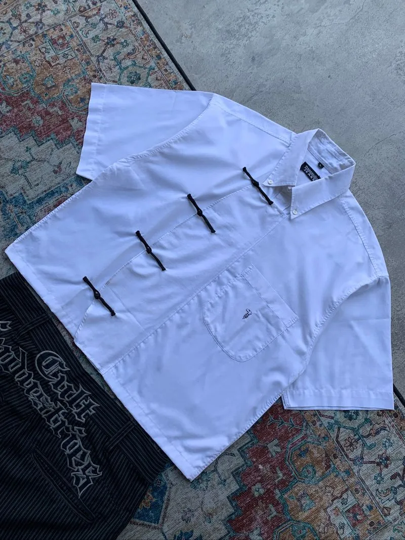 Trussandin Cheongsam Boxy Shirt photo 1