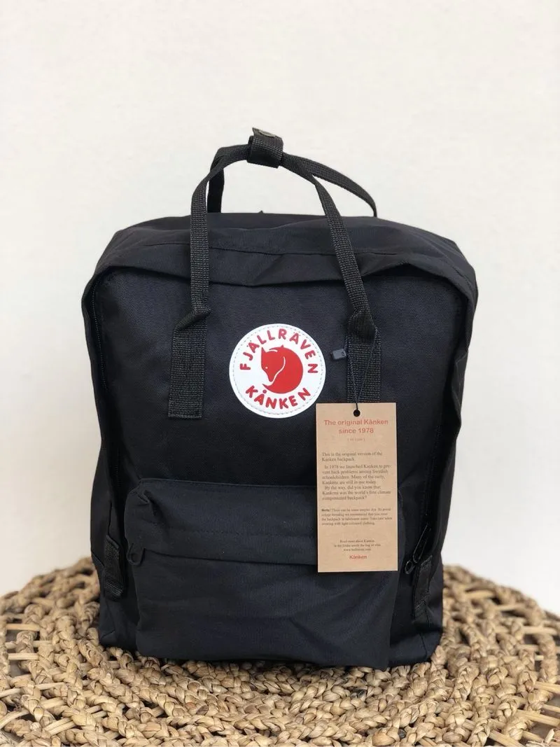 Fjallraven Kanken Medium Backpack Black photo 1