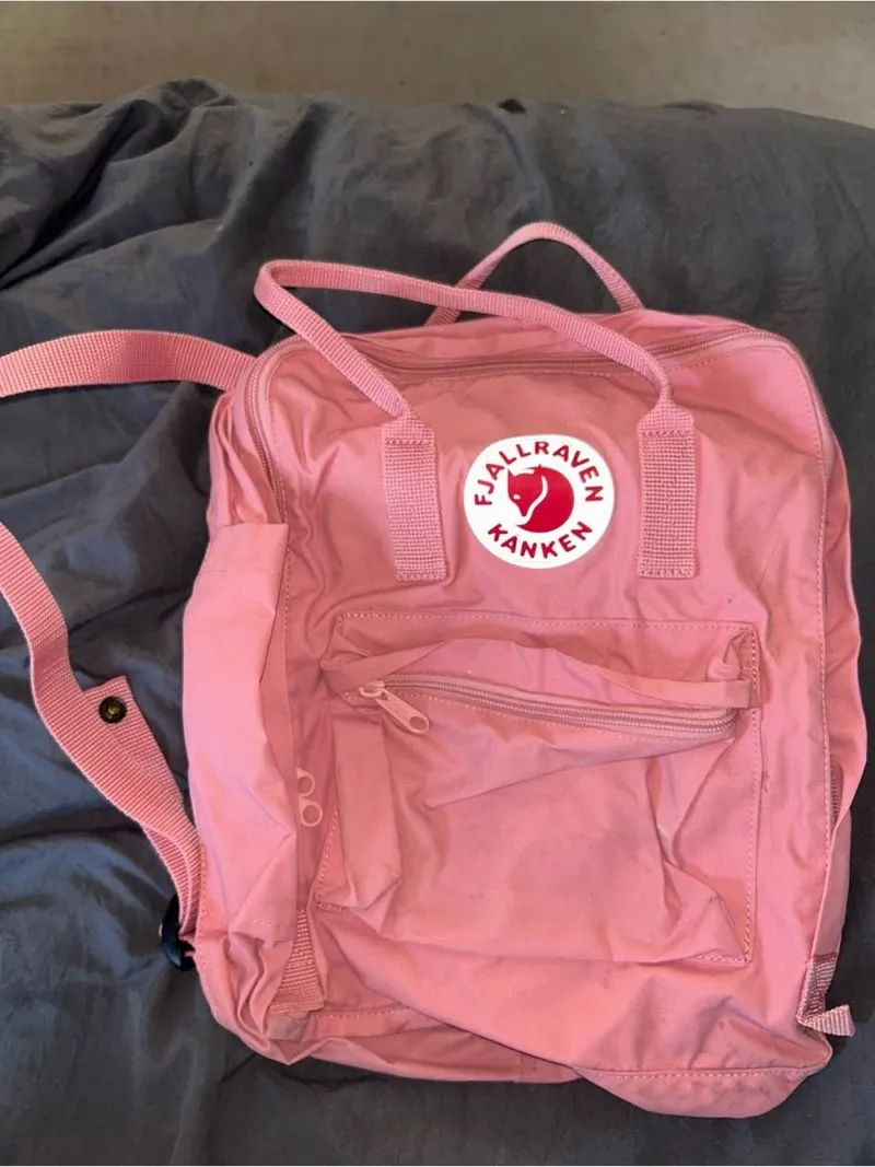 Fjallraven Kanken Medium Pink Backpack photo 1