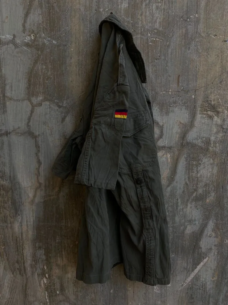 RARE Vintage 80s West Germany Moleskin short sleeve uniform photo 1