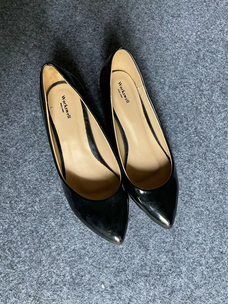 Luxury Casual Heels Wanita black photo 1