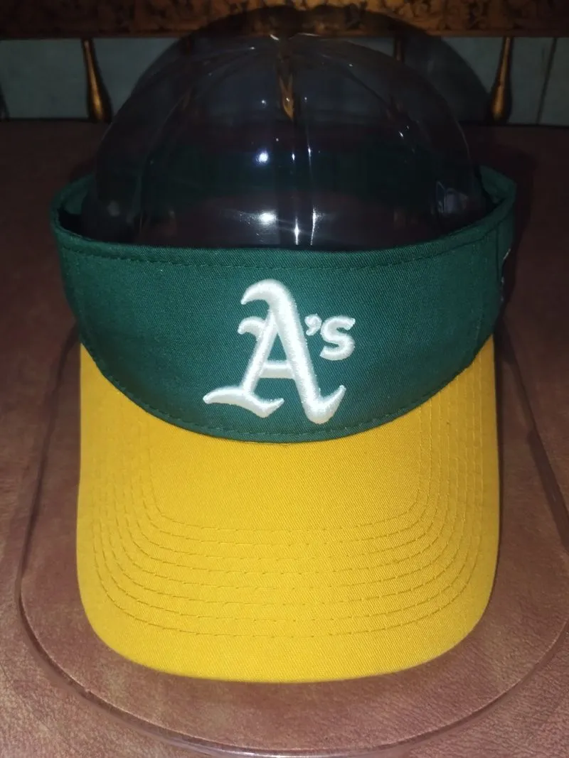 OC Sports Oakland A's MLB Sun Visor Hat photo 1
