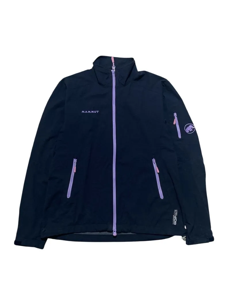 Mammut Outdoor Water Repellent Putple Double Zipper Jacket photo 1